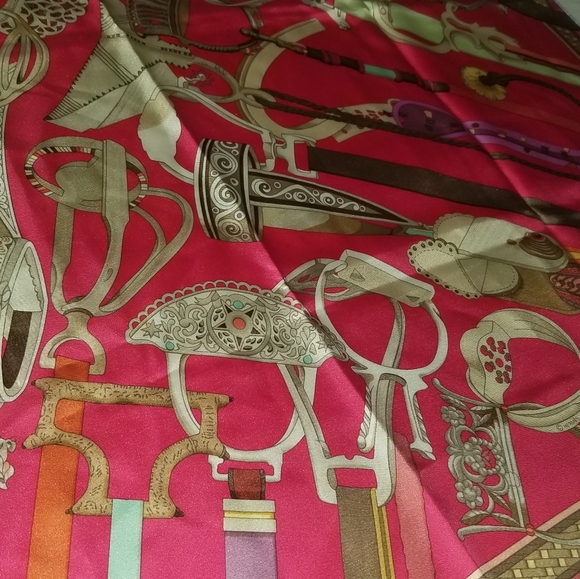 Hermes d Etriers Silk Scarf - Picture 9 of 14